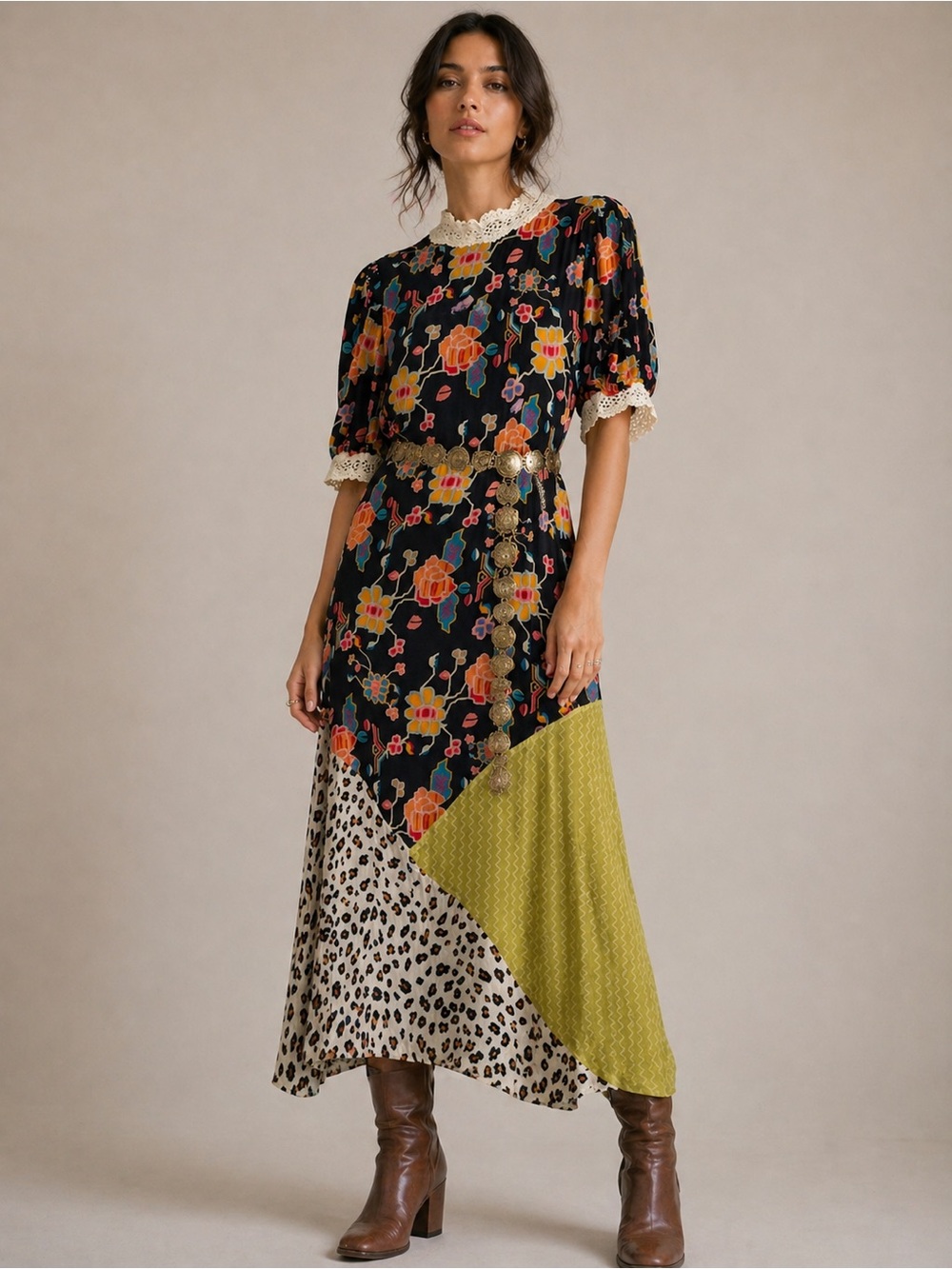 NEW Anthropologie Soniya Maxi Dress Size Medium Verb by Pallavi Singhee NWT